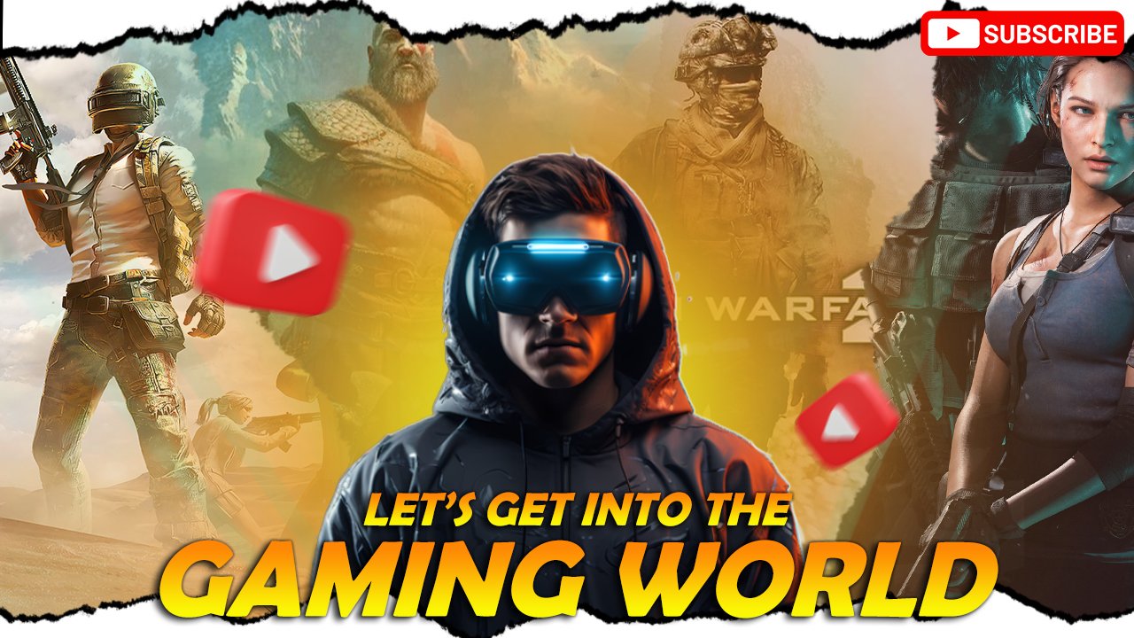 Gaming thumbnail creative